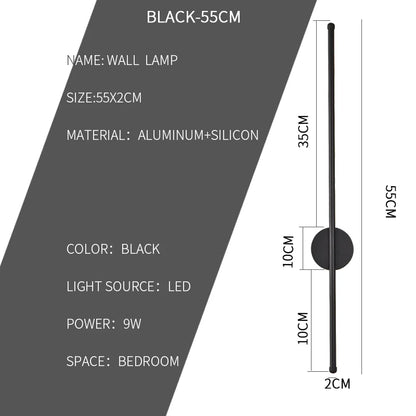Modern Minimalist LED Wall Light for Bedroom, Living Room & TV Wall