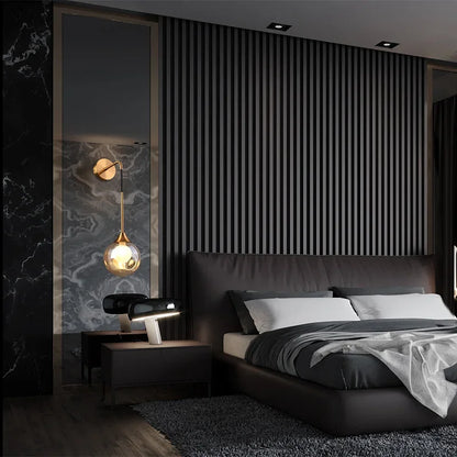 Modern LED Wall Lamp Glass Ball – Nordic Gold Sconce Light